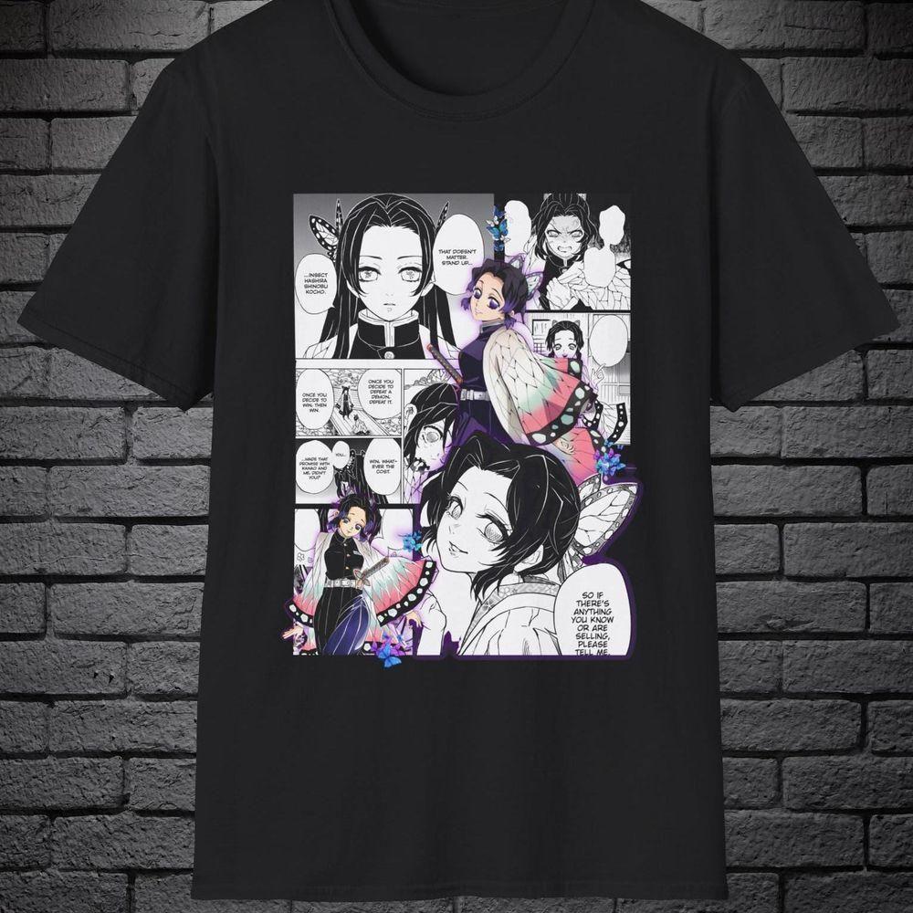 Shinobu Kocho Demon Slayer Kimetsu No Yaiba Manga Anime Plus Size Vuitino Apparel